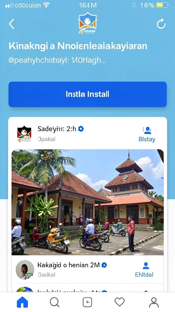 Fitur event yang menarik dan sering diperbarui.