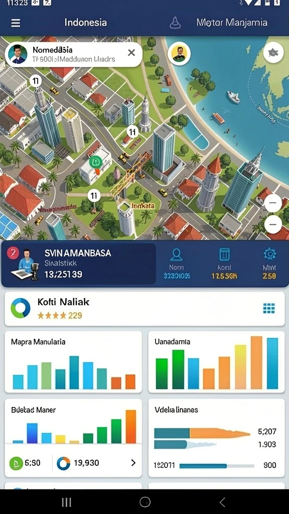 Tampilan antarmuka yang menarik dan mudah digunakan.