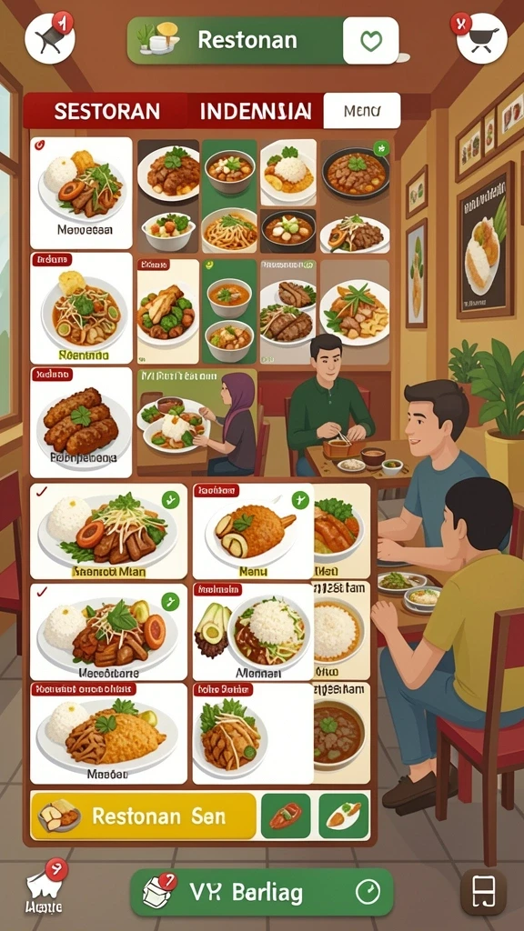 Tampilan antarmuka yang ramah pengguna dan mudah dinavigasi.