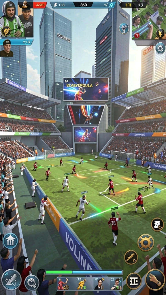 Karakter unik dengan kemampuan yang berbeda.