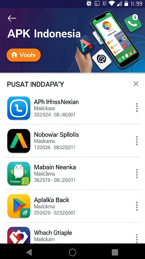 Karakter-karakter unik yang siap Anda pilih.