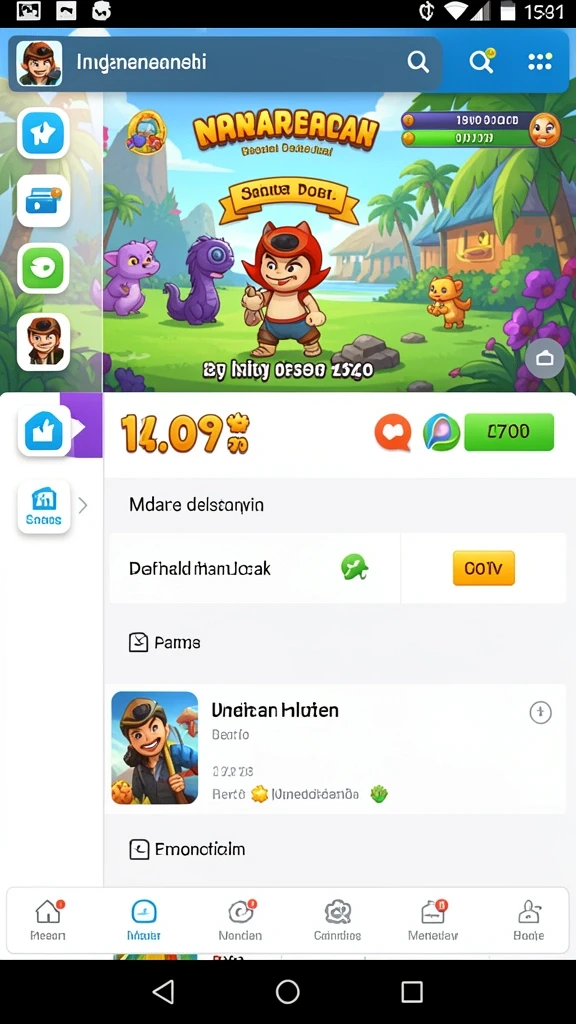 Tampilan antarmuka yang menarik dan mudah digunakan.