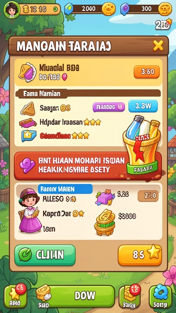 Karakter unik dengan kemampuan khusus yang menarik.