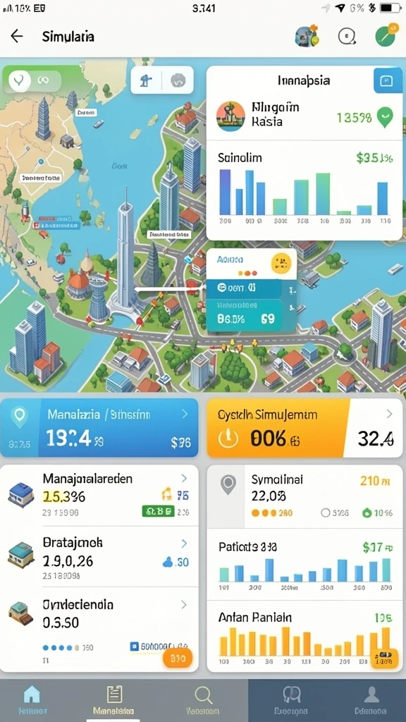 Tampilan antarmuka yang simple dan user-friendly.