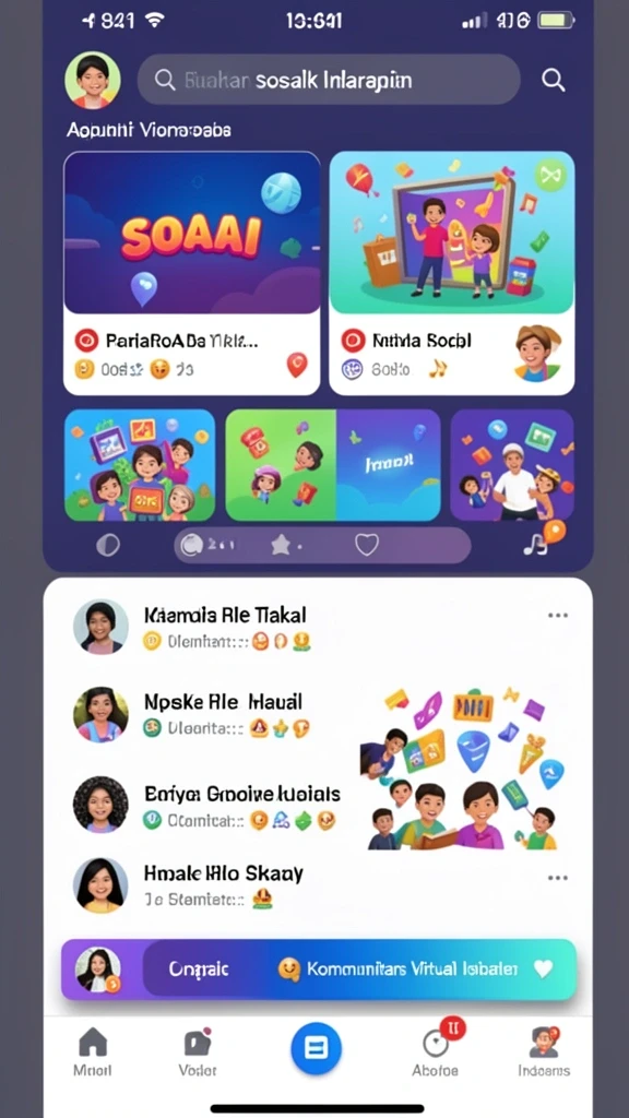 Konsultasi kesehatan online dengan tenaga medis.