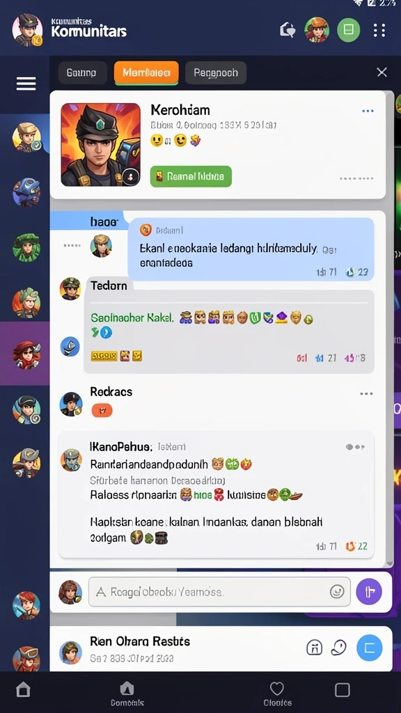 Mode multiplayer yang seru dan kompetitif.