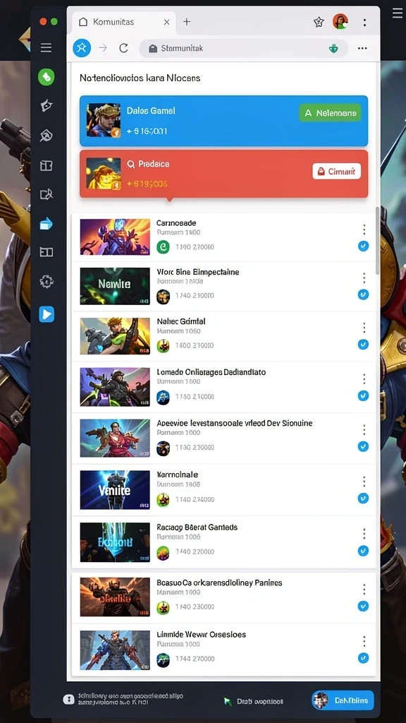 Screenshot menunjukkan antarmuka pengguna yang menarik dan mudah dinavigasi.