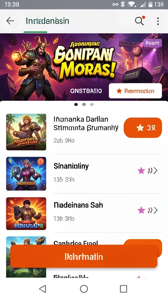 Screenshot menunjukkan karakter utama dalam aksi menantang.