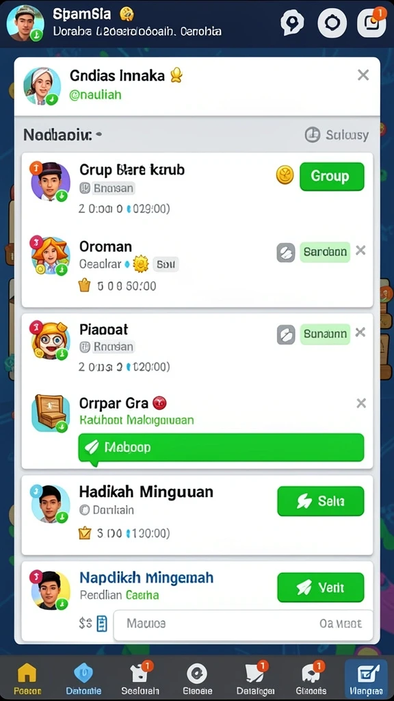 Beragam permainan seru untuk pengalaman bermain yang tak terlupakan.