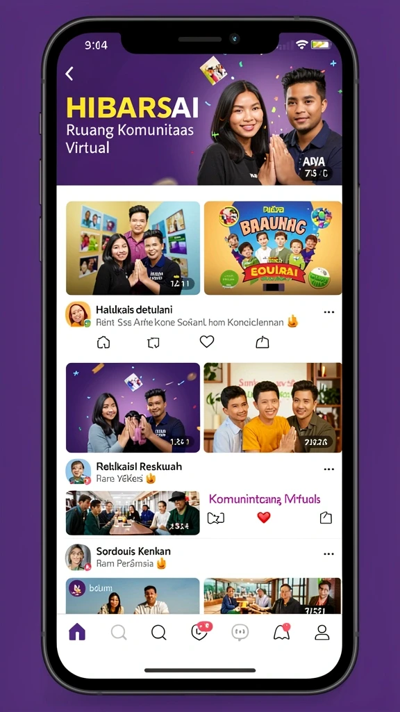 Fitur interaktif yang membuat pengalaman bermain lebih seru.
