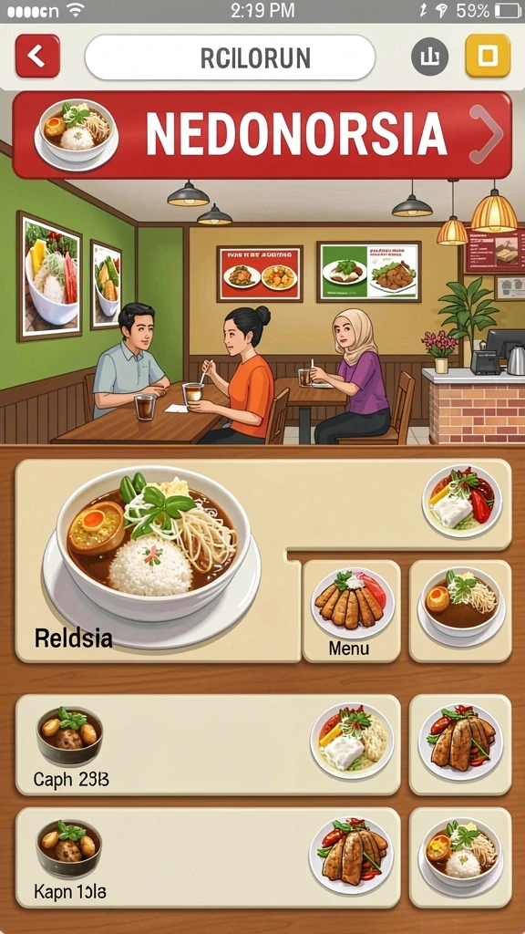 Tangkapan layar menampilkan karakter utama dalam aksi.
