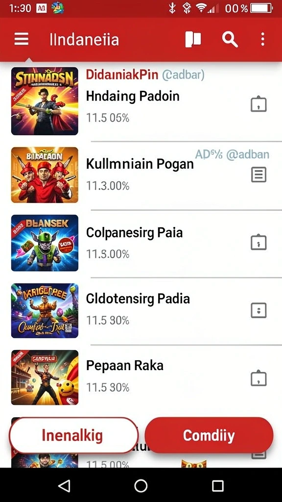 Tampilan grafis yang memukau dan interaktif.
