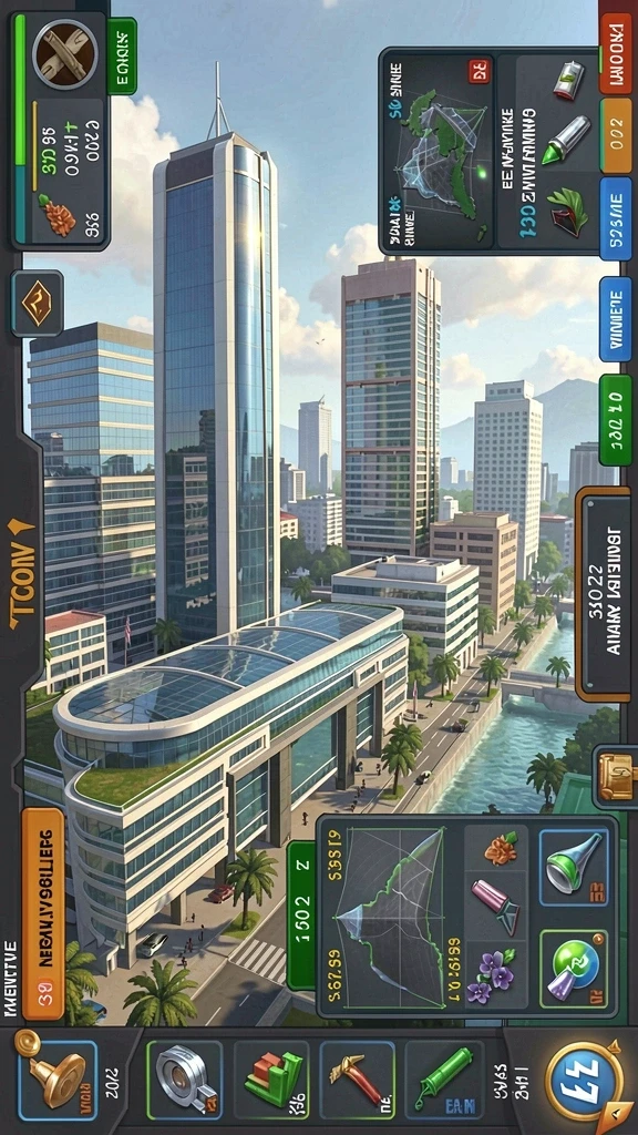 Interaksi karakter yang menarik di dalam game.