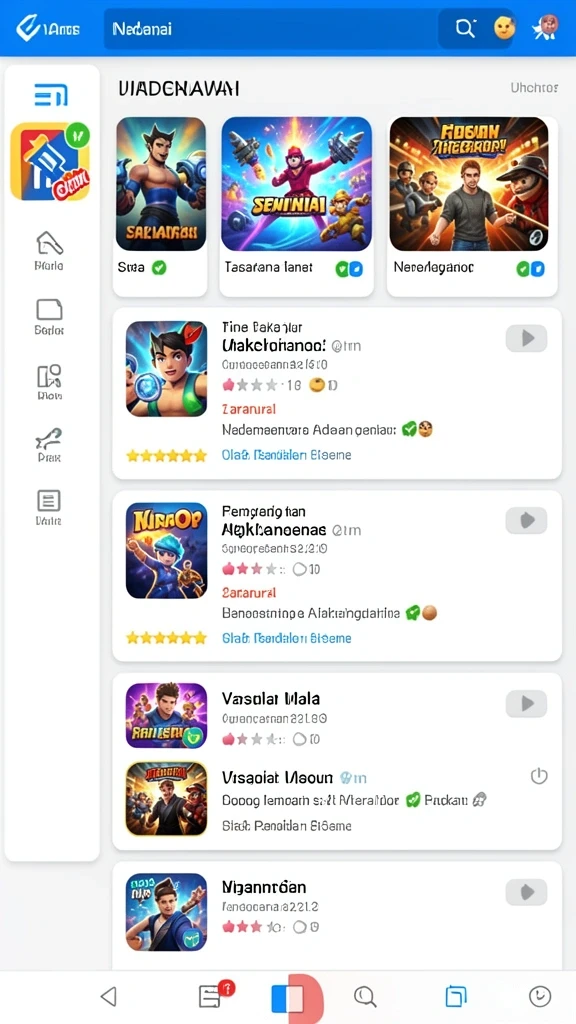 Tangkapan layar menampilkan aksi seru dalam permainan.