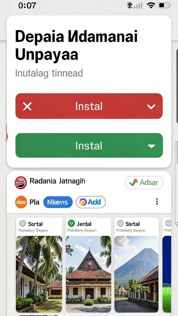 Tampilan antarmuka yang intuitif dan menarik.