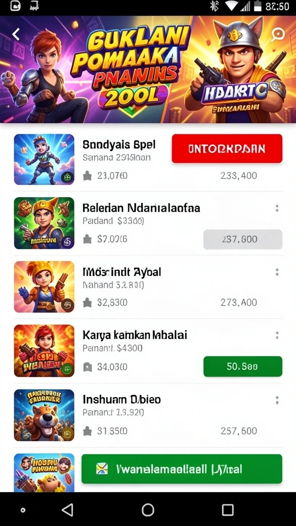Tampilan awal MPO08 yang menarik dan penuh warna.