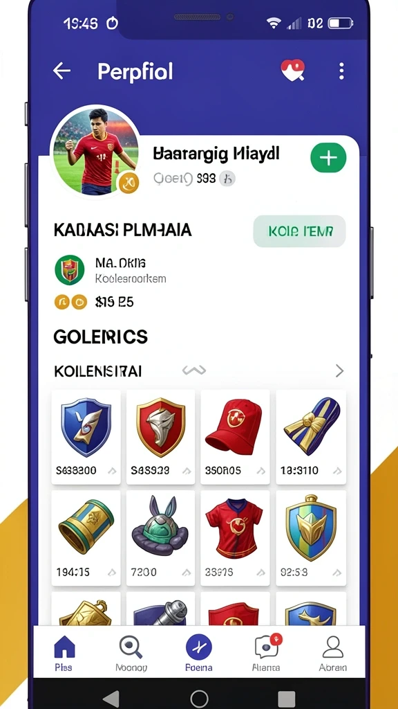 Tampilan level menantang dengan grafis yang cerah.