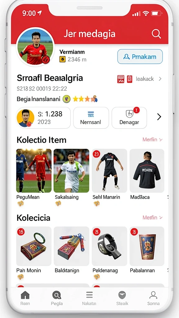Tampilan antarmuka yang menarik dan responsif.