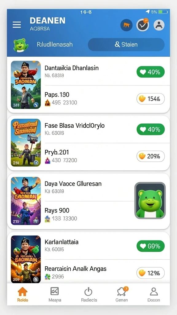 Pengaturan grafik yang memukau dan menarik perhatian.