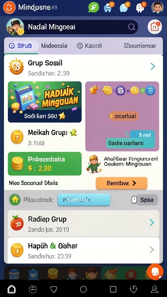 Cuplikan gameplay seru dari level terbaru.