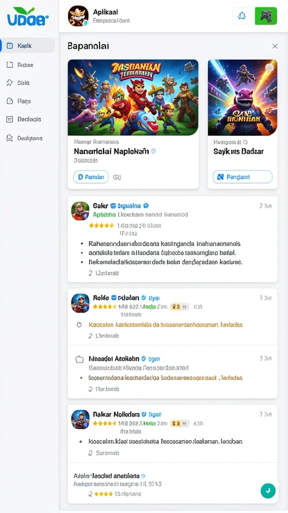 Kemudahan navigasi dalam aplikasi yang user-friendly.