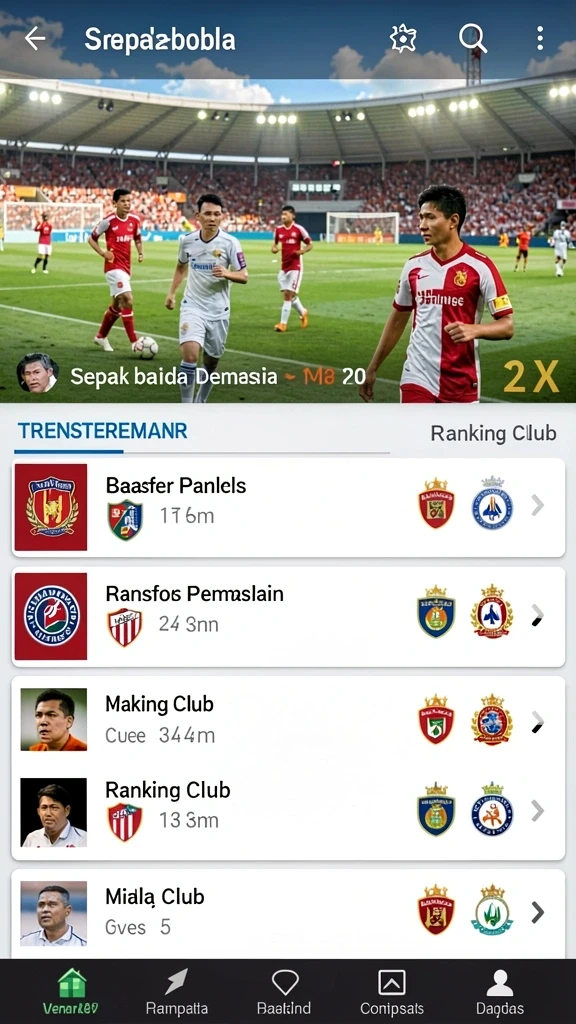 Tampilan antarmuka yang intuitif dan menarik.