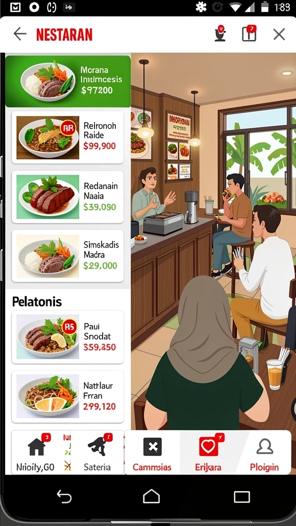 Fitur prediksi angka yang membantu pemain.