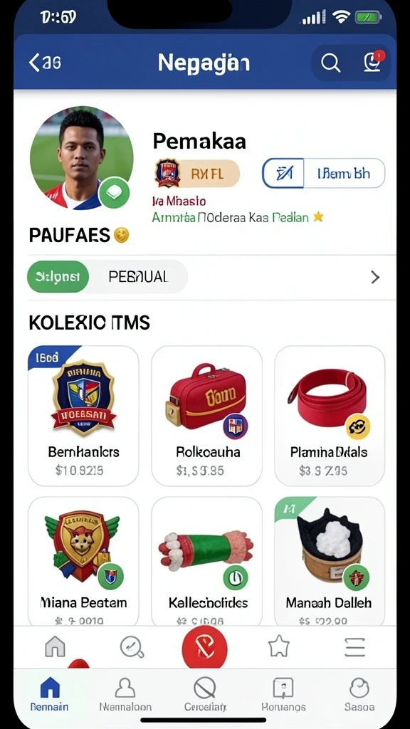 Karakter-karakter unik yang dapat dimainkan.