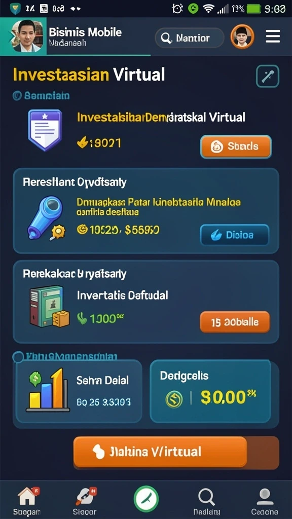 Tampilan antarmuka yang user-friendly.