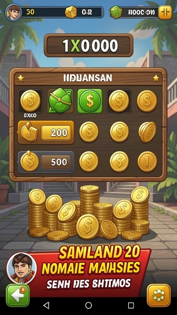 Tampilan peta yang menakjubkan dalam game ini.